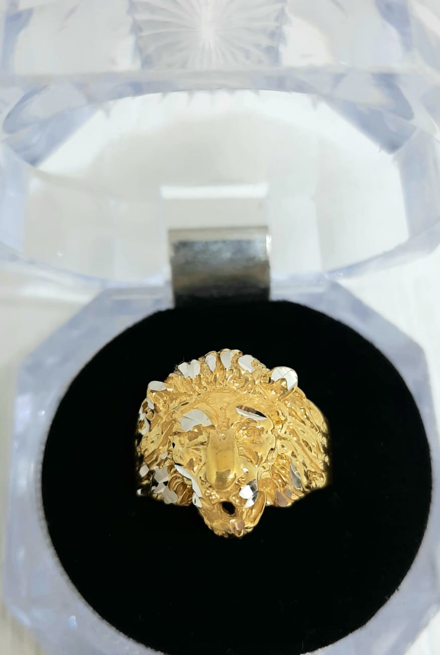 Gold Gent Ring